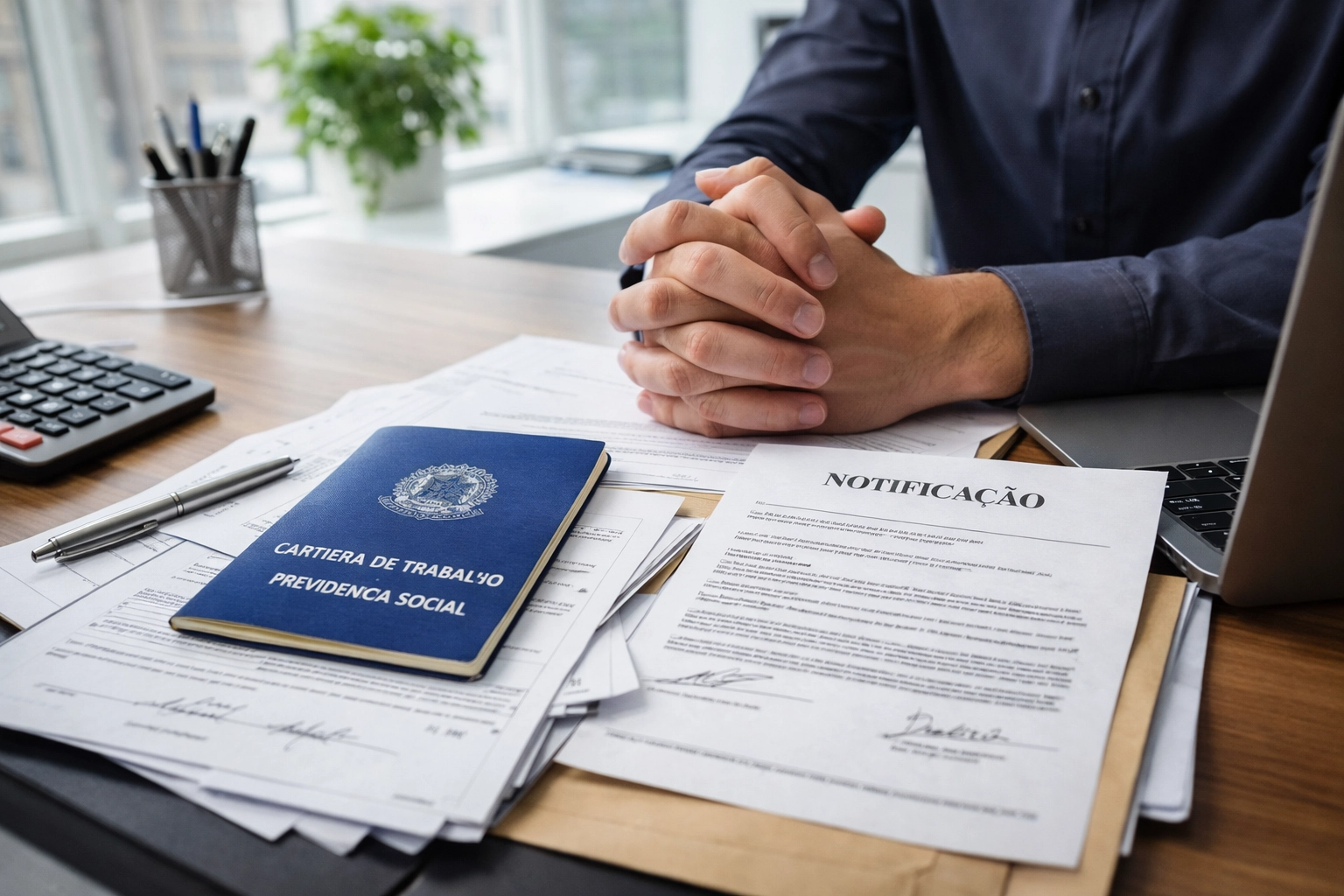 gestor preocupado claro